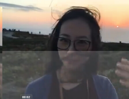 美女直播 韩雪直播夕阳余晖美景1