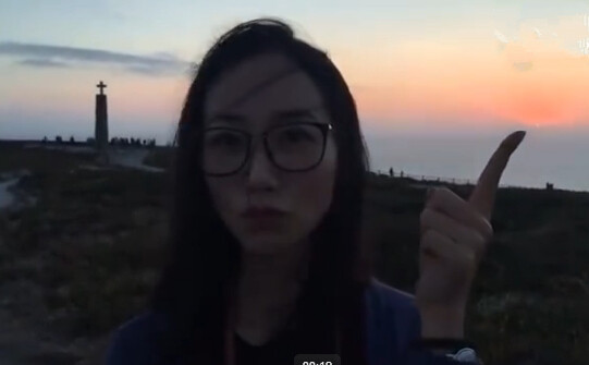 美女直播 韩雪直播夕阳余晖美景2