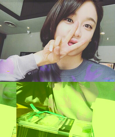 美女秀场 袁姗姗嘟嘴卖萌照不看会后悔1
